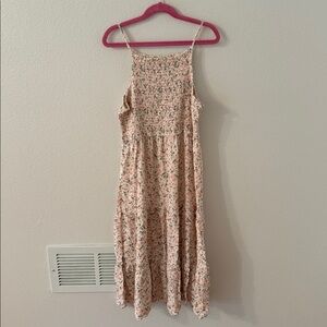 Liberty Love Textured Maternity Top - Pink and Gray